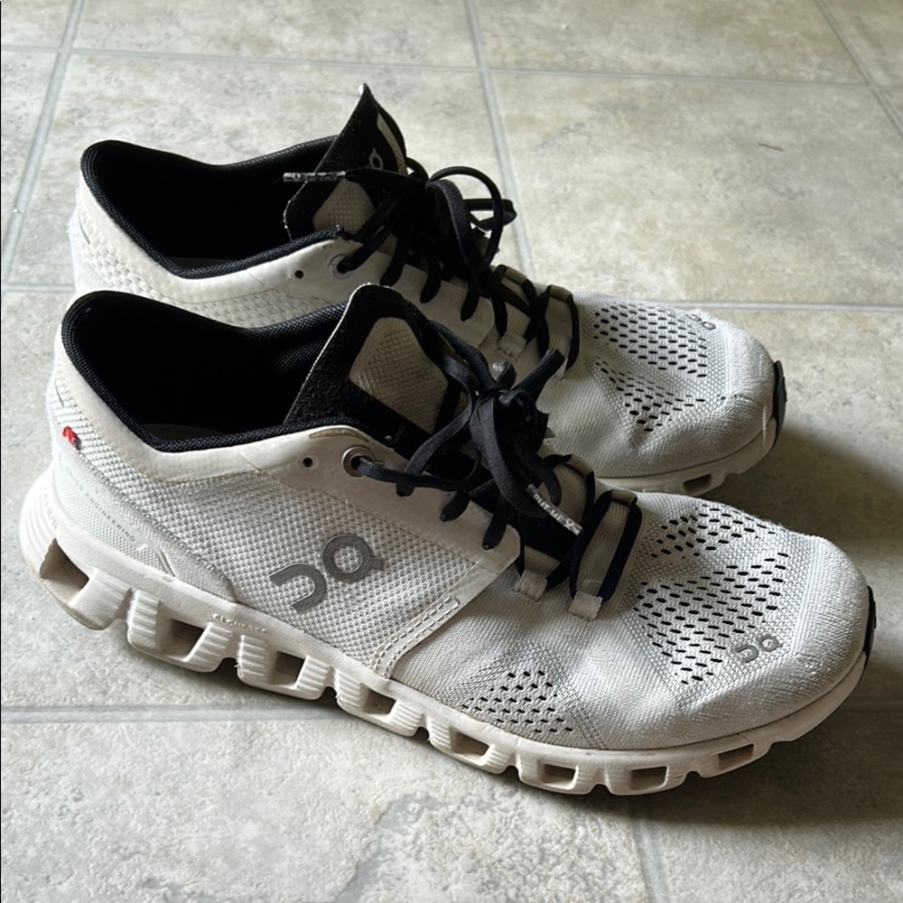 On Running Women's White Athletic Shoes